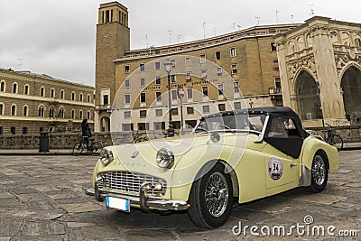 Classic vintage Triumph TR3 B 2200 lecce