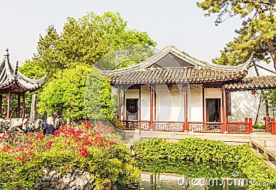 Classical Chinese garden in Shanghai