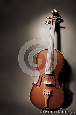 Classical music concert violin