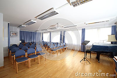 Classroom for Music Instruction
