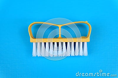 Cleaning brush isolated