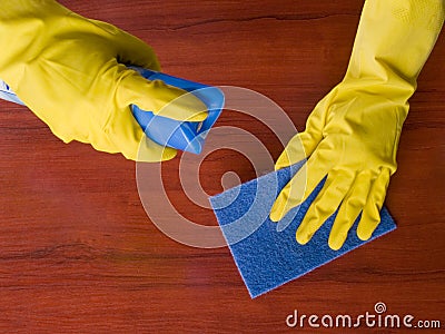 Cleaning furniture
