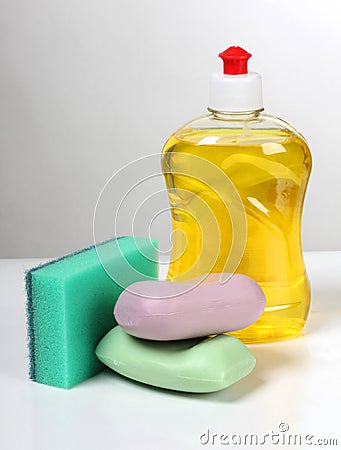 Cleaning products and soap