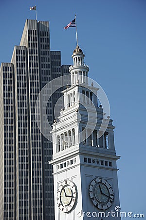 Clock Tower and Office Building