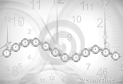 Royalty Free Stock Image: Clocks background