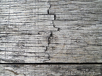 Close Up Old Wood Barrel Cracked Texture