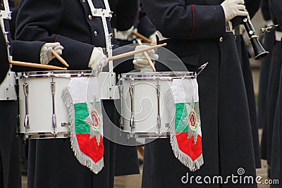 Drums and uniforms