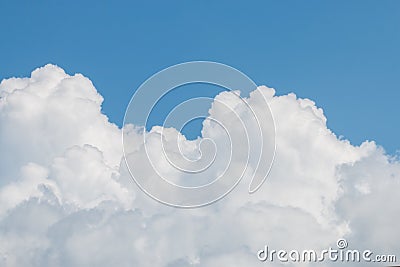 Clouds And Clear Blue Sky