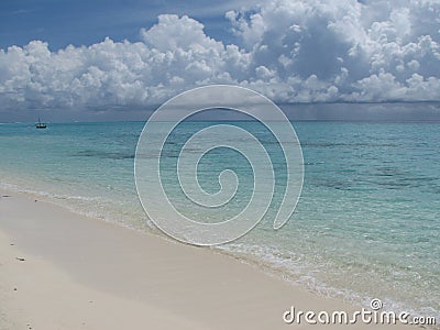 Clouds over ocean