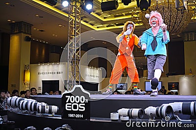 Clowns of Canon Grand Fair 2014 Guangzhou