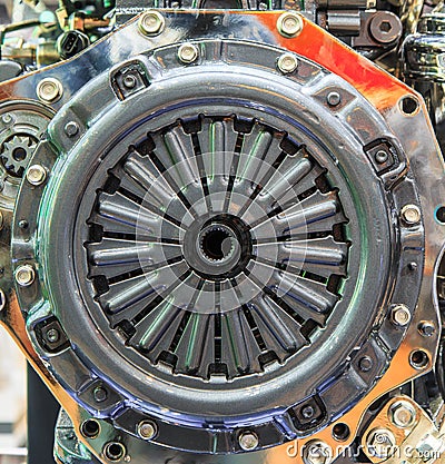 Clutch disc of car engine