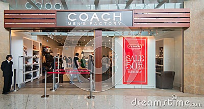 Coach shop at City gate Outlet,