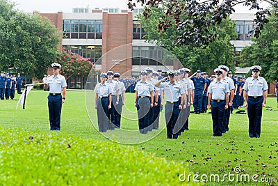 Coast Guard Graduation: Salute