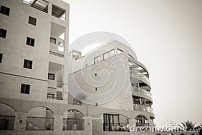 Coastal apartments in Israel. Ashkelon