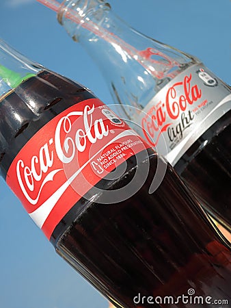 Coca Cola bottles