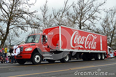 Coca Cola semi truck