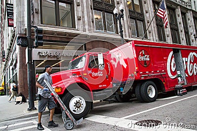 Coca cola truck