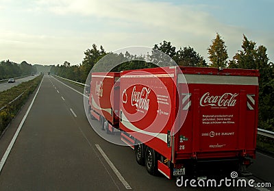 Coca Cola truck