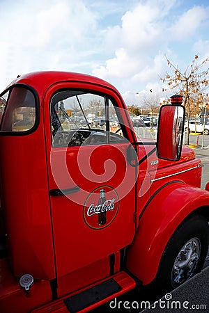 Coca cola truck