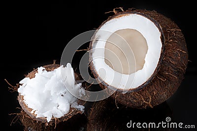 Coconut oil and coconut