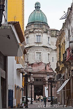 Coffee Stock Exchange Building Santos Brazil