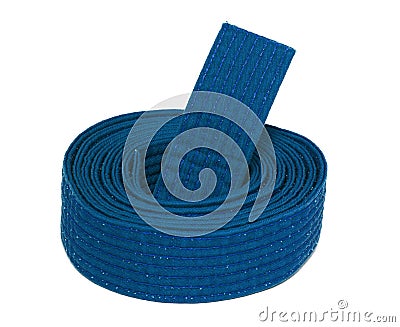 Coiled Karate Blue Belt