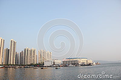 Cold storage in shenzhen nanshan shekou fishing port