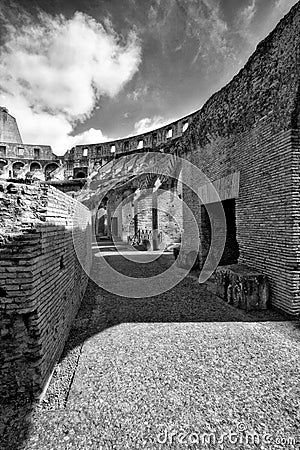 Coliseum from the inside