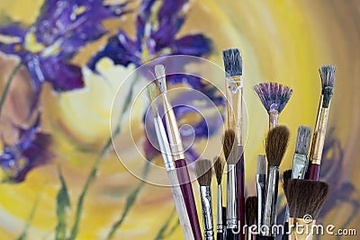 Collection of Paint Brushes