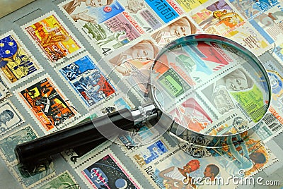 Collection of stamps