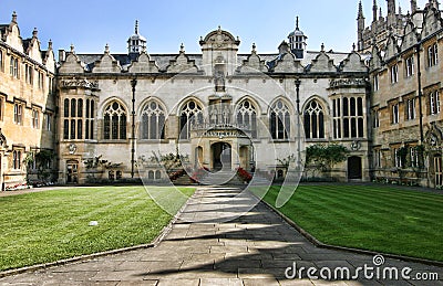 College building in Oxford, England