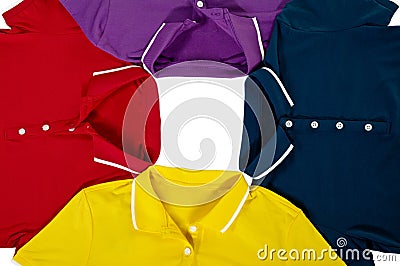 Color polo shirt