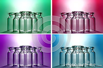 4 color wishing bottles