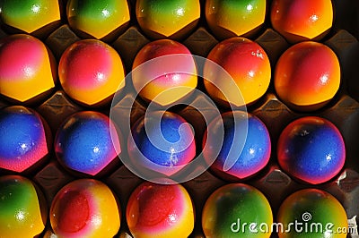 Colored Easter Eggs