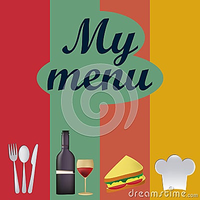 Colored menu