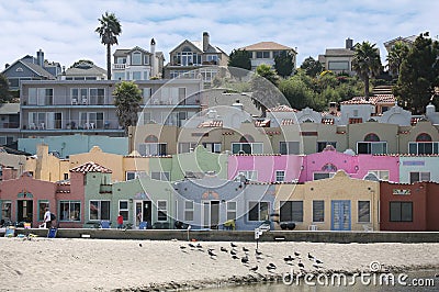 Colorful Beachfront Property