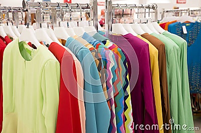Colorful Colection of Women Cloth Hanging