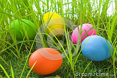 Colorful Easter Eggs