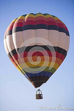 Colorful Hot Air Balloons in Flight