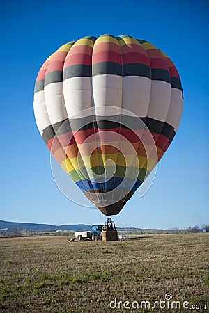 Colorful Hot Air Balloons in Flight