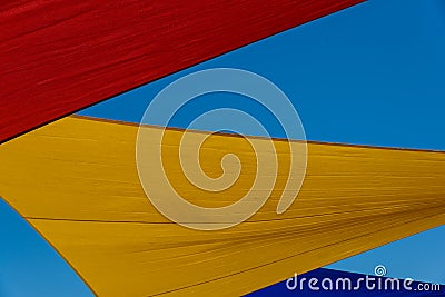 Colorful Shade sails