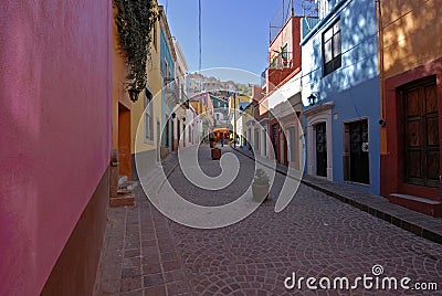 Colorful Street in Mexico