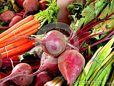 Colorful vegetables