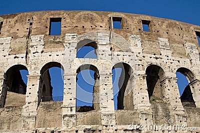 The Colosseum, the world famous landmark in Rome