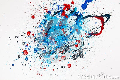Colourful Paint Splashes