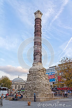 Column of Constantine (Burnt Column), Istanbul