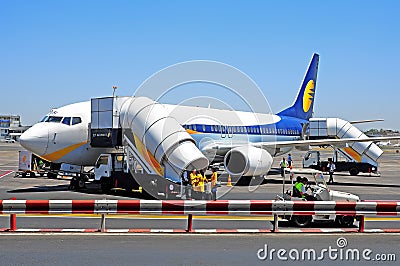 Commercial aircraft jet airways india