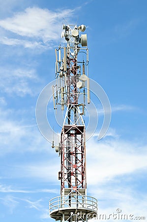 Communication antenna tower