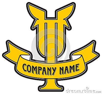 Company logo with letter T