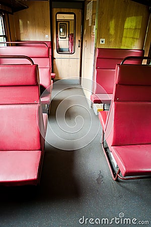 Compartment on the train